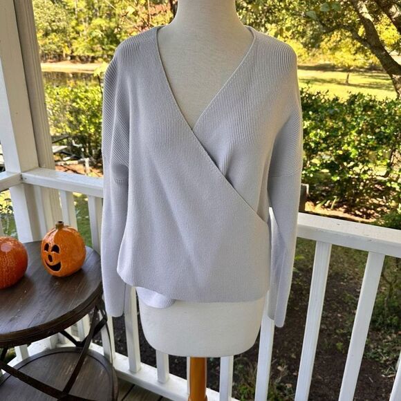 Modern Citizen Anika Cross-Front Sweater - Picture 3 of 6